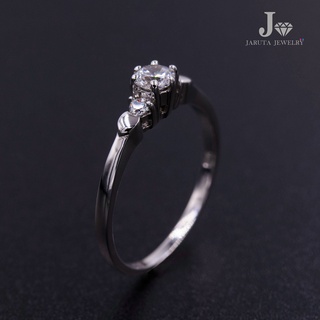 “ใจดวงน้อยๆ” แหวนเงินแท้ 925 ฝัง Cubic Zirconia (เพชรรัสเซีย) | Jaruta Jewelry