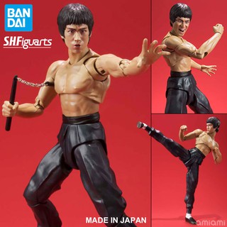 Model Figma งานแท้ Bandai Tamashii S.H.Figuarts Bruce Lee บรูซ ลี Game Of Death ไอ้หนุ่มซินตึ๊ง ตำนานนักสู้สะท้านโลก