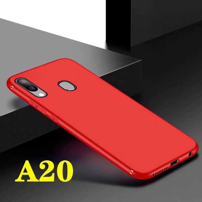 Case TPU Samsung Galaxy A20/A30 เคสซิลิโคนนิ่ม สวยและบางมาก สีดํา สินค้าพร้อมส่ง