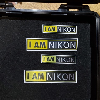 แหล่งขายและราคาสติกเกอร์กล้อง I AM NIKON / ไอ แอม นิคอน 2 ขนาด+แบบเงินบลัช+สติกเกอร์สะท้อนแสง 3M/Oracal แต่งฮูดกล้อง รถยนต์ มอเตอร์ไซค์อาจถูกใจคุณ