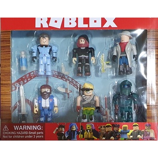 T.P. TOYS ROBLOX Worrior Edition  ของเล่นเพื่อการสะสม 6 ตัว