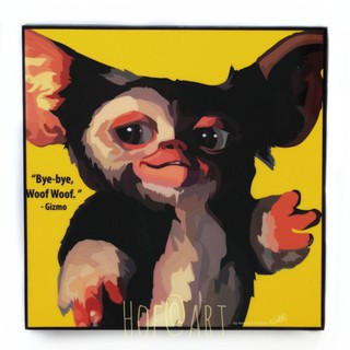 Gizmo #1 กิซโม่ เกรมลินส์ Gremlins สัตว์ประหลาด รูปภาพ​ติด​ผนัง​ pop art ของขวัญ รูปภาพ กรอบรูป แต่งบ้าน