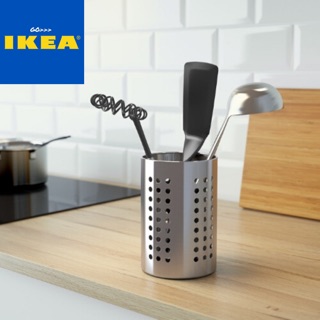 GO_IKEA {พร้อมส่ง+แท้💯%} ORDNING อวร์ดนิ่ง ที่ใส่อุปกรณ์ครัว, สแตนเลส, ที่ใส่ช้อนส้อม, อิเกีย ถาดรอง ที่ใส่ช้อนส้อม, ดำ