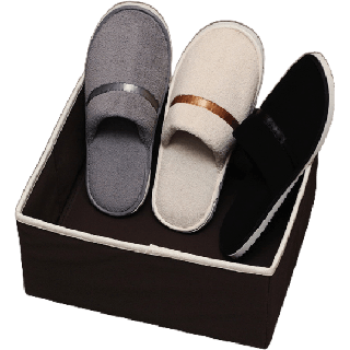 SY_SHOP slipper รองเท้าใส่ในบ้าน รองเท้าโรงแรม พื้นยาง สลิปเปอร์ กันลื่น (size:40-42)