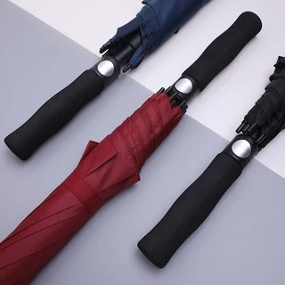 ร่มกันUV ร่มพับขนาดใหญ่ พับได้ กันฝนได้มากถึง 4 คน สีน้ำเงิน สีแดง Umbrella กันแดด ร่มกันฝน กันยูวี 120*95ซม กันฝน