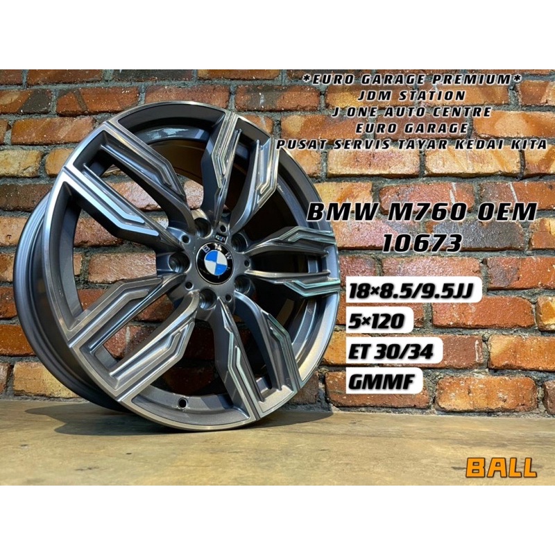Bmw M760 OEM DESIGN 18INC E36 E46 E90 F30 F10
