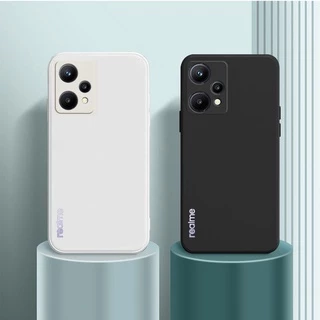 [คลังสินค้าพร้อม] เคสสําหรับRealme 9 8 Pro Plus 4G 5G 8i 9i 5 5s 5i 6i 8Sกรณีกันกระแทกซิลิโคนเหลวโทรศัพท์ปกหลัง