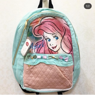 กระเป๋าเป้ disney Ariel ของใหม่ ของแท้