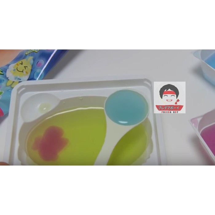 Kracie Water Ball (แบบใหม่ถุงดำ) ขนมทำเอง ชุดทำโมจิหยดน้ำ บอลน้ำ ทำง่าย สนุกและอร่อย ขนมของเล่น จากญี่ปุ่น (ซองดำ) - รูปที่ 5