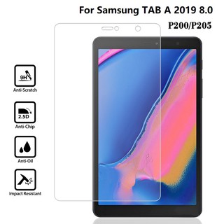 Samsung TAB A with S pen 2019 P200/P205 8 inch ฟิล์มกระจกนิรภัยกันรอยหน้าจอ 8 นิ้ว Full Cover Tempered Glass