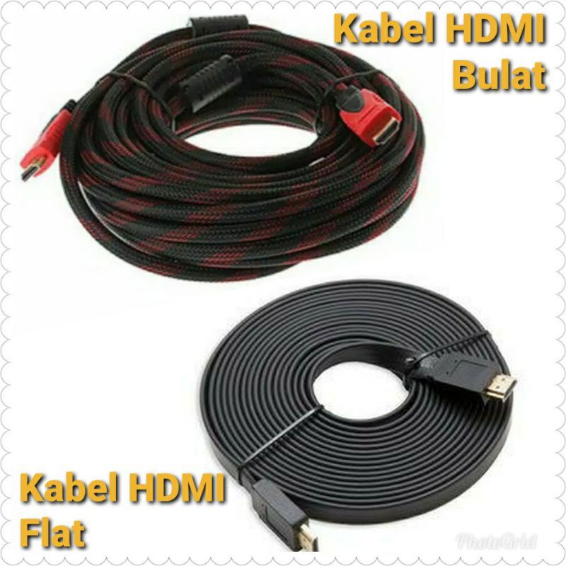 3M FLAT HDMI CABLE VERSION 1.4 1080P - 3M MESH CABLE 1080P - 3M HDTV สาย HDMI - 3M MESH สาย HDMI 108
