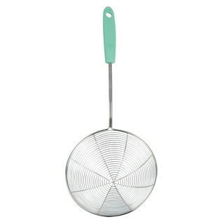 กระชอน 16cm MINT FACKELMANN ด้ามสีเขียว อุปกรณ์ตักอาหาร STAINLESS STEEL STRAINER 16cm MINT FACKELMANN GREEN