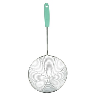 กระชอน 16cm MINT FACKELMANN ด้ามสีเขียว อุปกรณ์ตักอาหาร STAINLESS STEEL STRAINER 16cm MINT FACKELMANN GREEN