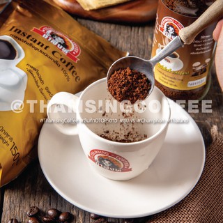 กาแฟถ้ำสิงห์สำเร็จรูปชนิดเกล็ด(ถุง150กรัม)