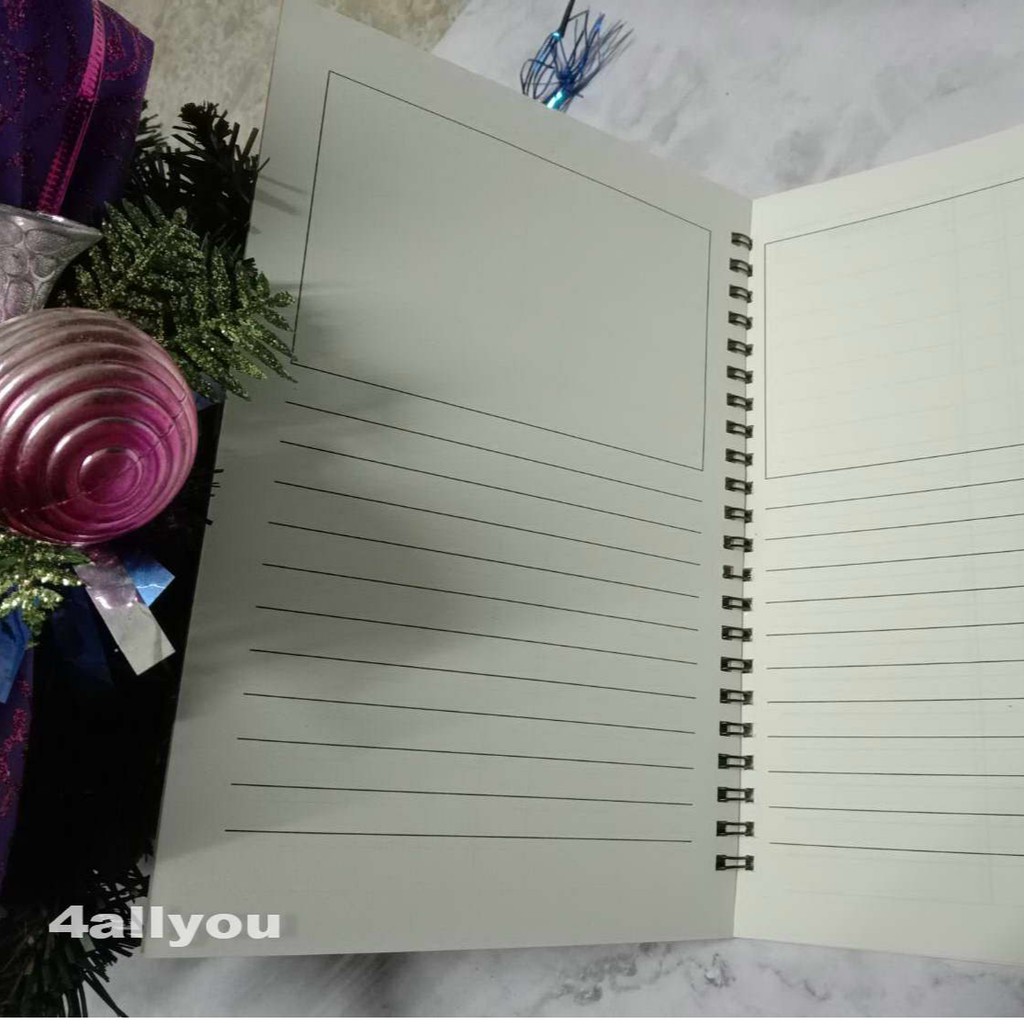 (100หน้า) สมุดโน๊ต , สมุดจด , สมุดจดบันทึก A5,A4