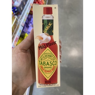 การ์ลิคเปปเปอร์ ซอส ซอสพริก ตรา ทาบาสโค 60 Ml. Garlic Pepper Sauce ( Tabasco Brand )