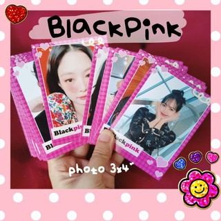 blackpink - รูป  3x4 นิ้ว กรอบชมพู kpop