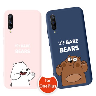 เคสโทรศัพท์ แบบนิ่ม ลายหมีน่ารัก สำหรับ One Plus 7T 8 Pro Oneplus 6 6T 7