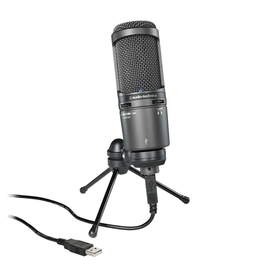 [ใส่โค้ดลด 1000บ.] [กทม.ส่งGrabทันที] Audio Technica AT2020 USB+ ไมโครโฟน AT2020USB+