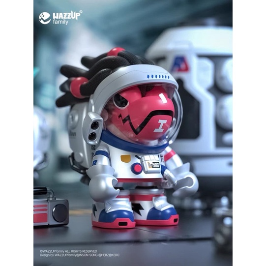 ❣️[กล่องสุ่ม พร้อมส่ง] ❣️LAMTOYS : WAZZUP BABY CHAMELEON - SPACE 206 BLIND BOX SERIES