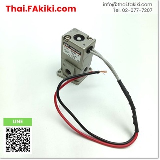 พร้อมส่ง,(C)Used, VT301-015GS-B valve ,วาล์ว สเปค DC24V Rc1/8 lead wire length 300mm ,SMC (66-002-397)