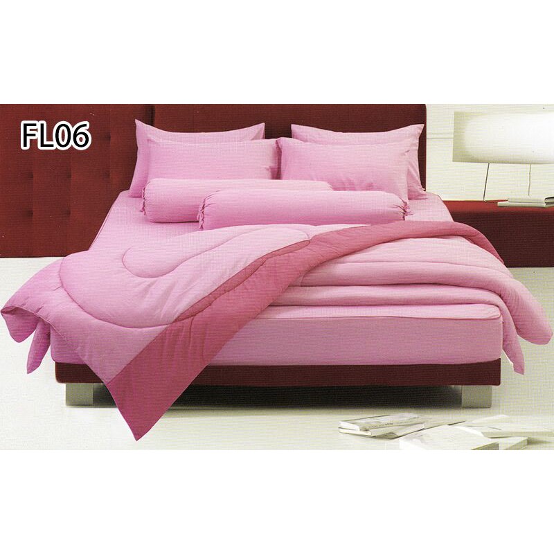 Fair Lady ผ้าปูที่นอน ขนาด 3.5/5/6 ฟุต (ไม่รวมนวม) Fair Lady พิมพ์ลาย FL06