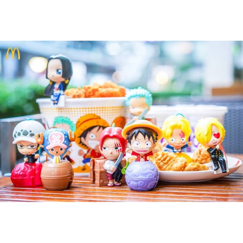 Happy Meal One Piece รุ่นแรก รุ่นผลปีศาจ ของใหม่ (มี 1 ซองเปิดมาแต่แรก)