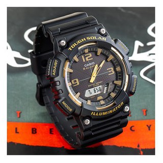 นาฬิกา Casio Standard Tough solar รุ่น AQ-S810W-1A3V นาฬิกาผู้ชาย สายเรซิ่น สีดำ- สินค้าของแท้ 100% ประกัน CMG 1ปี