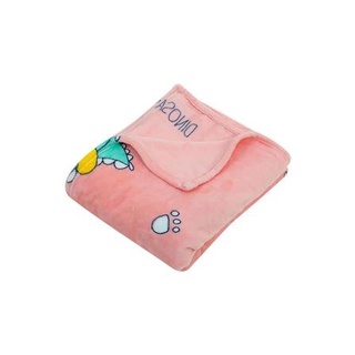 ผ้าห่ม DINO 50x60 นิ้ว สีชมพู ฺBlanket