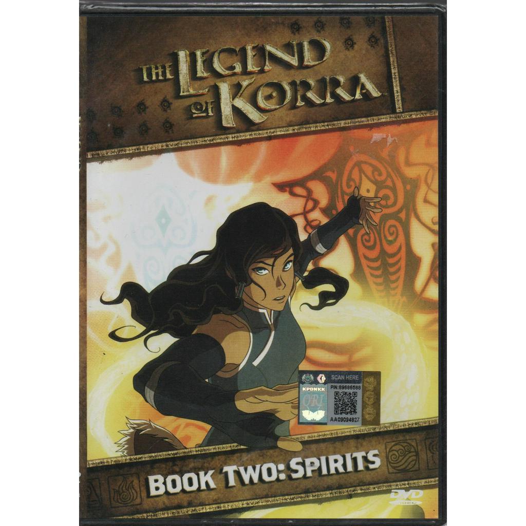 ดีวีดี The Legend Of Korra - หนังสือสอง - SPIRITS