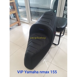 เบาะVIP Yamaha nmax 155โลโก้น้ำเงินตามใจลูกค้าสวยได้ใจเลยค่ะ/คุณฟ้าช้อป,นางฟ้าช้อป,vk.shop💯