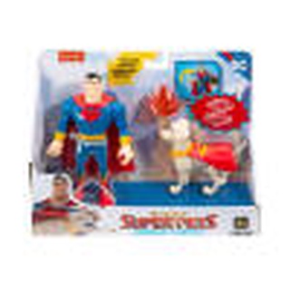 DC Superpets ฟิกเกอร์ซุปเปอร์ฮีโร่และซุปเปอร์เพ็ทคู่ใจ รุ่นHGL01