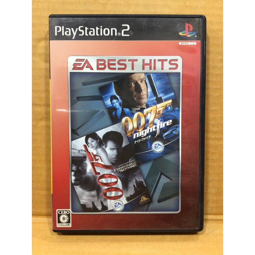 แผ่นแท้ [PS2] 007: Everything or Nothing + 007: Nightfire - Double Pack (Japan) (SLPS-66615~6) James