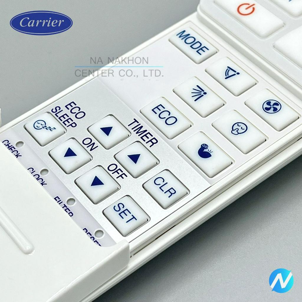 รีโมทแอร์ อะไหล่แอร์ อะไหล่แท้ Carrier รุ่น 43T66354