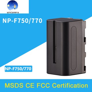 แบตเตอรี่เทียบ NP-F770 4400mAh ใช้สำหรับ F950 F970  F550 F770 MC1500C 190P 198P HD1000CและไฟLED YN300 YN600 YN900 YN1200