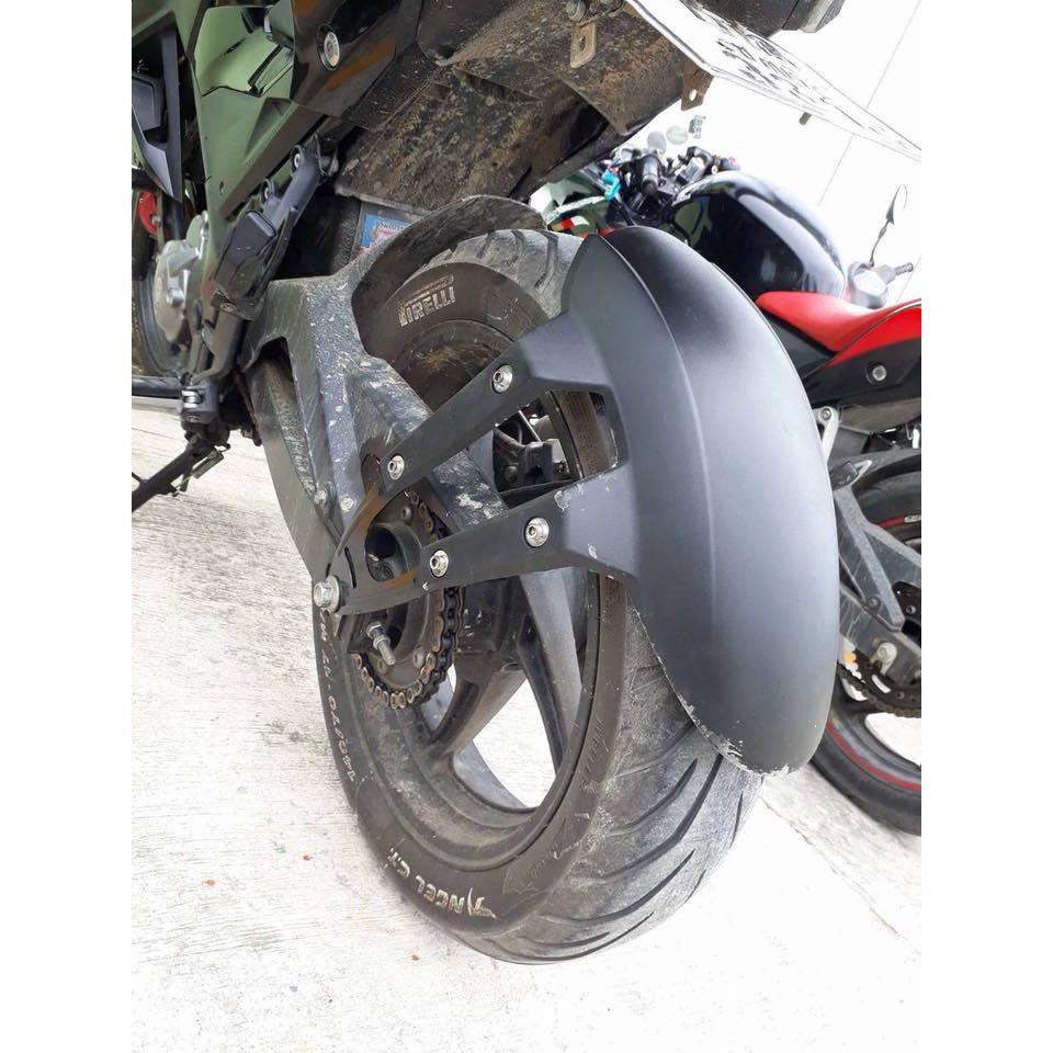กันดีดขาคู่ โล่ห์เรียบ ทรงกลม NINJA250,300,Z250,Z300,250SL GPX– R3 ...
