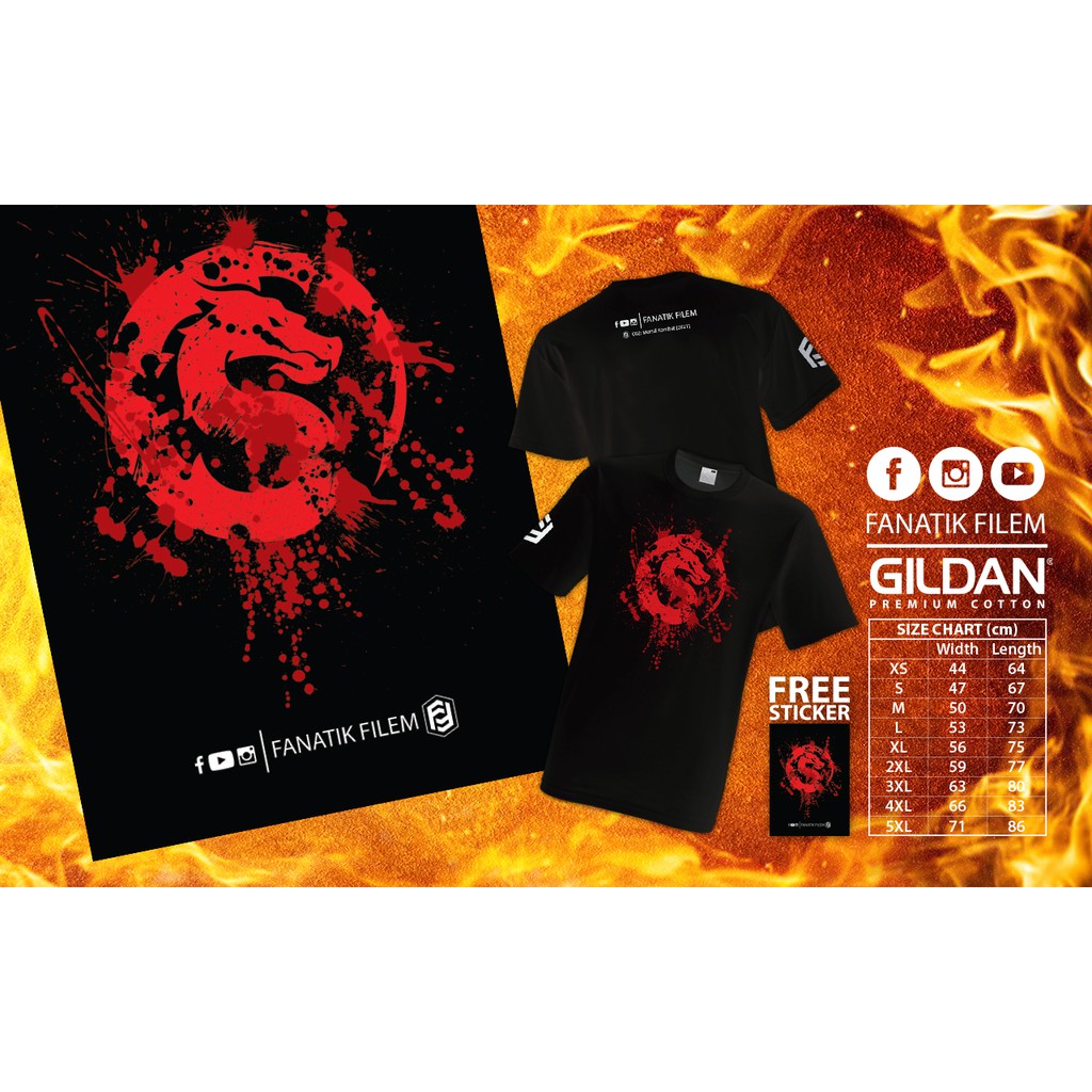 FF002 - เสื้อยืด Mortal Kombat (2021)