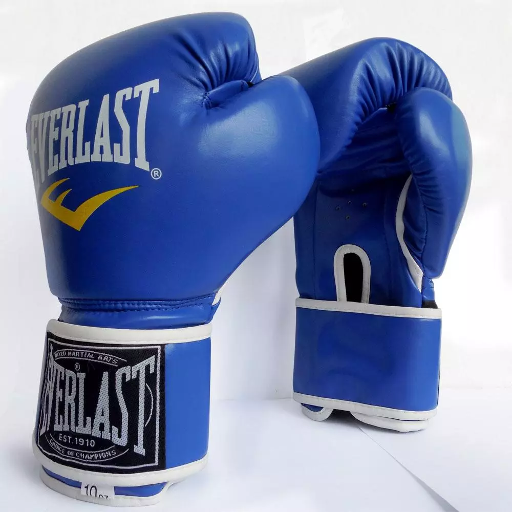 Everlast ถุงมือมวย MMA ผู้ใหญ่ มืออาชีพ ต่อสู้ หนัง PU หนา ถุงมือมวย เด็ก ถุงมือเทควันโด