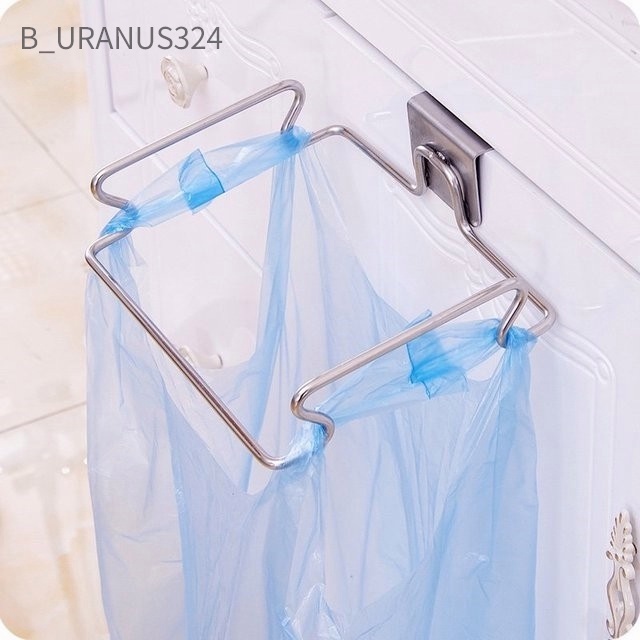 B_Uranus324 ที่แขวนถุงขยะ แบบสเตนเลส สําหรับห้องครัว