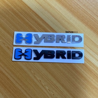 โลโก้* HYBRID งานโลหะ ( ขนาด*2 x 13.5 cm ) ราคาต่อชิ้น