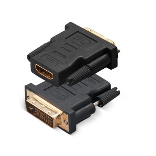 ราคาหัวแปลง DVI 24+1 TO HDMI FEMALE Converter สีดำ (อุปกรณ์แปลงสัญญาณ) DVI 24+1 TO HDMI FEMALE