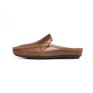 Heavy Shoes รองเท้าหนังแท้เปิดส้น OL8410 มี 2 สี Shopee