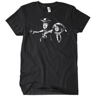 เสื้อยืดลายกราฟฟิก Toy Fiction Pulp Story Funny สําหรับผู้ชาย