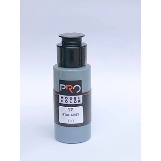 PRO COLOR # 17 GRAY (F-16 RTAF GRAY 3 )  ขนาด 30ml