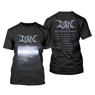 เสื้อยืดผู้ชาย เสื้อยืด พิมพ์ลาย DJIN - THE SCIENCE COVER ART S-5XL