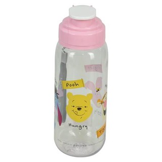 Water Bottles &amp; Coolers ขวดน้ำ POOH 0.6 ลิตร สีชมพู เพื่อการจัดเก็บที่เป็นระเบียบ และหยิบใช้งานสะดวก