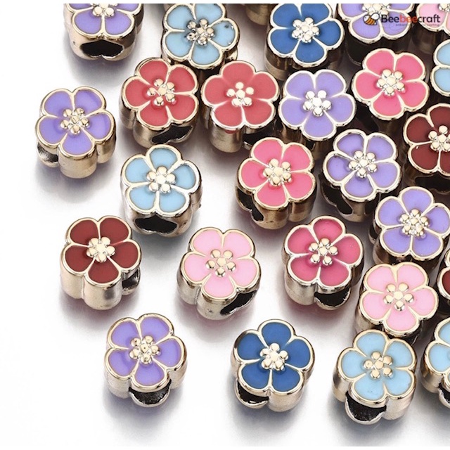 Charm อะคริลิคเคลือบสี สำหรับใส่กำไล สร้อยข้อมือ ชาร์มหลากสี ราคาต่อหนึ่งชิ้น พร้อมส่ง missdiy