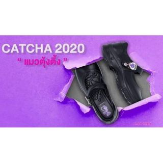 CATCHA รองเท้านักเรียนหญิง สีดำ Size 31-42