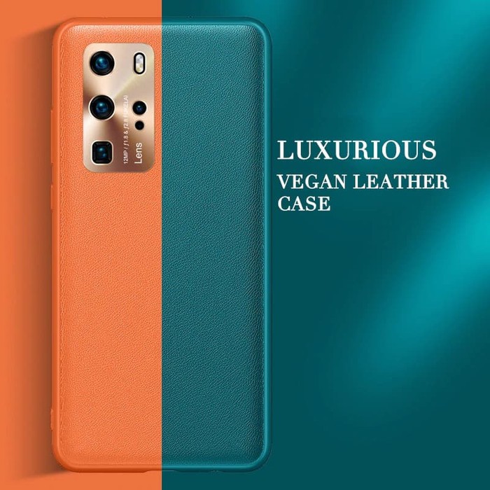 VEGAN เคสหนัง CASING HUAWEI P40 / P40 PRO / P40 PRO PLUS LUXURY ELEGANT
