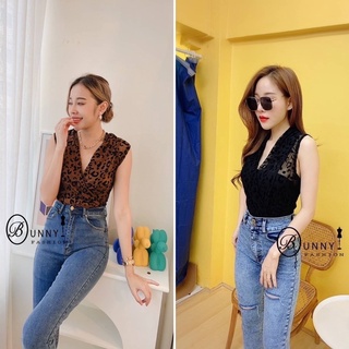 เสื้อซีทรู sexy ลายเสือ🔥คอไขว้แขนกุด 📌ผ้าซีทรูกำมะหยี่ผ้าดี งานตรงปก 💯 พร้องส่ง📌ส่งไว